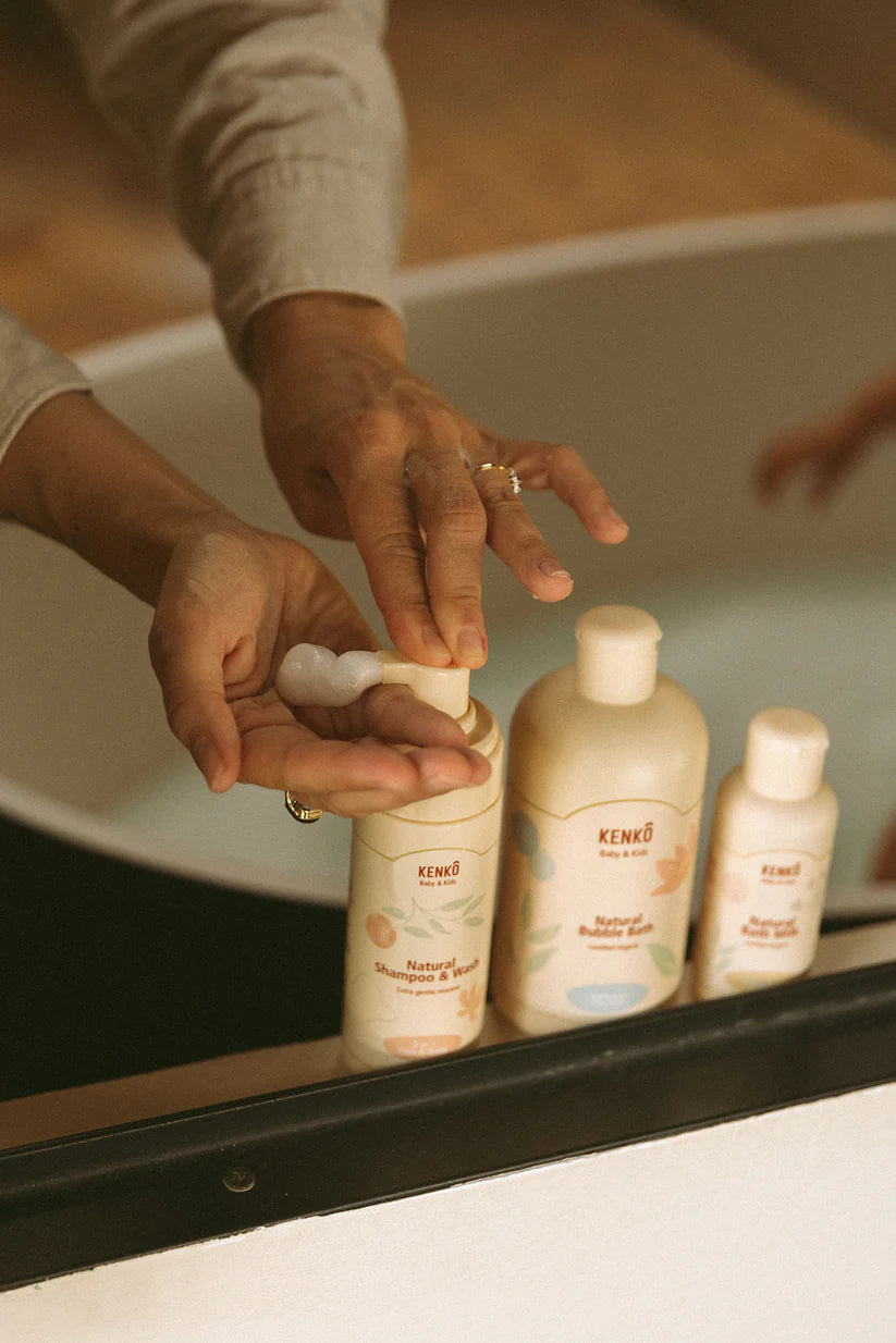 Natural Shampoo & Wash Mousse - Baby & Kids - Natural shampoo - Kenkô