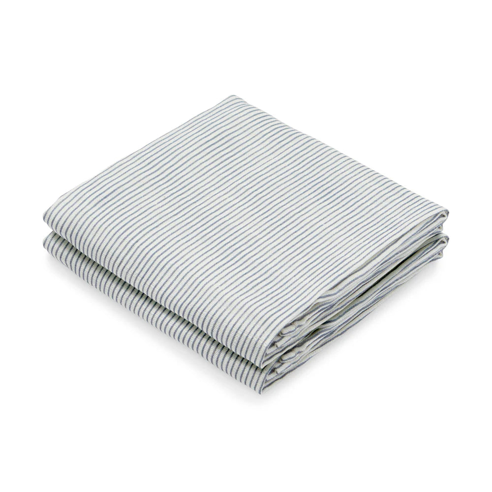 CamCam Copenhagen - Muslin Cloth (2-pack) Camel Stripe - Hydrophilic cloths - GOTS