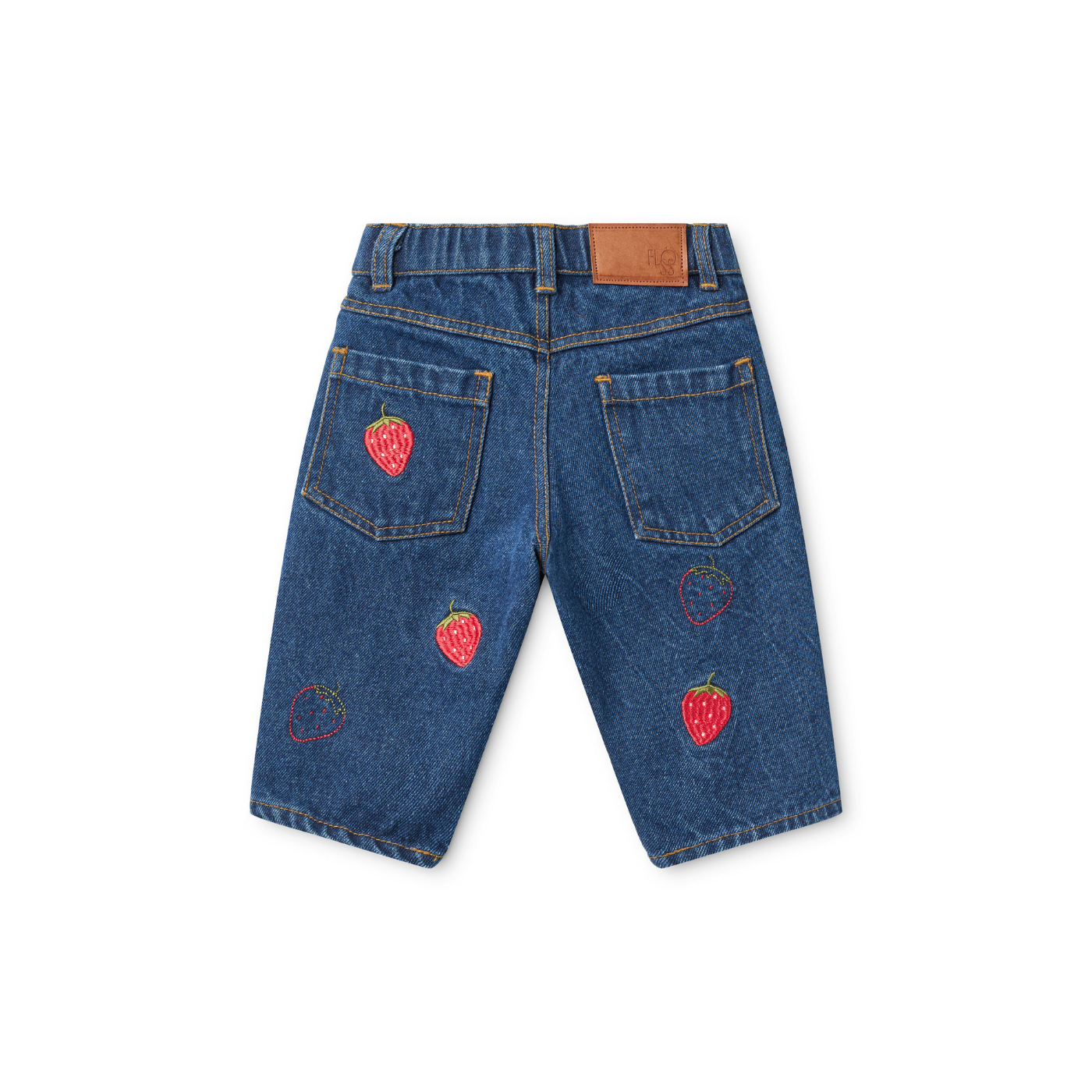 Denim broek Sage Jeans – Mid Blue – 100% katoen – Flöss