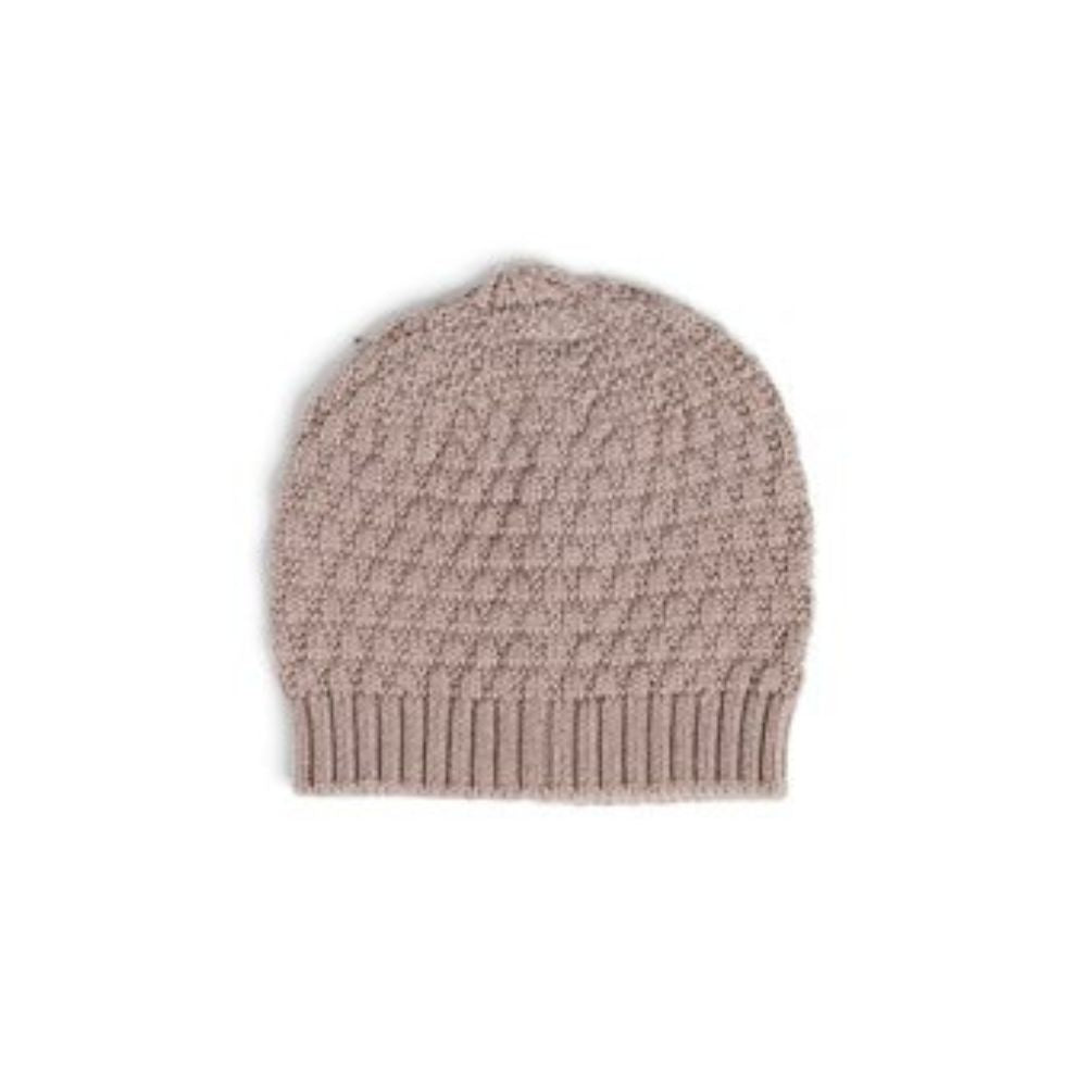 Knitted Hat - Merino Wool - Powder Pink - Smallstuff