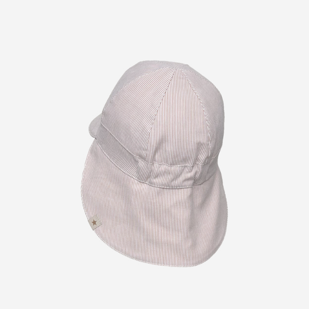 Zonnehoed - Sun Hat Stripe - UPF 50+ - White Pepper - Huttelihut