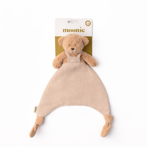 Cuddle Cloth Bear - Organic Cotton & Linen - Doudou Bear - GOTS - Moonie