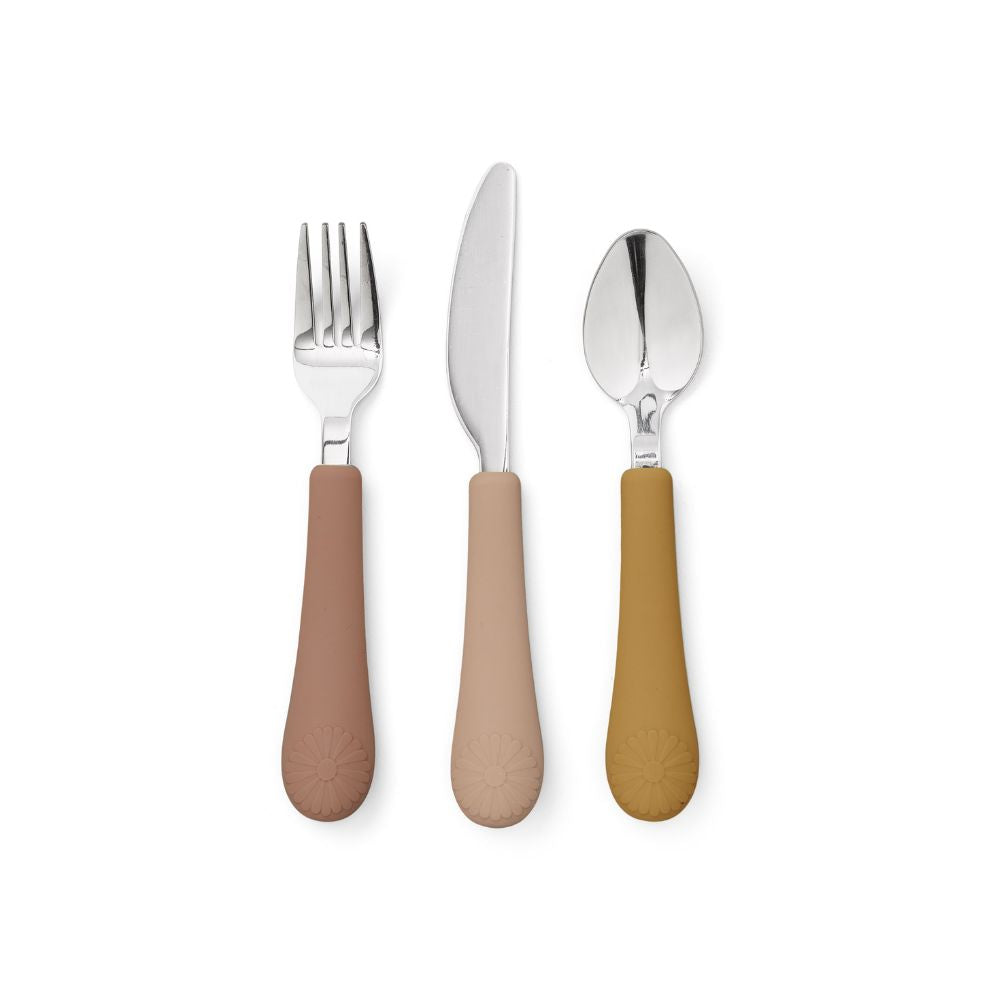 Bestek set - Toscany Mix - Flower Kids Cutlery Set - CamCam Copenhagen