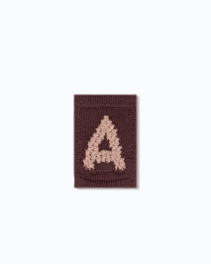 Gebreide letter vlaggetjes A-M - Knitted Letters - Roze tinten - SmallStuff