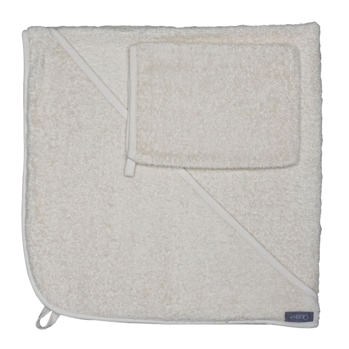 Badcape en Washandje - Badstof - Quax