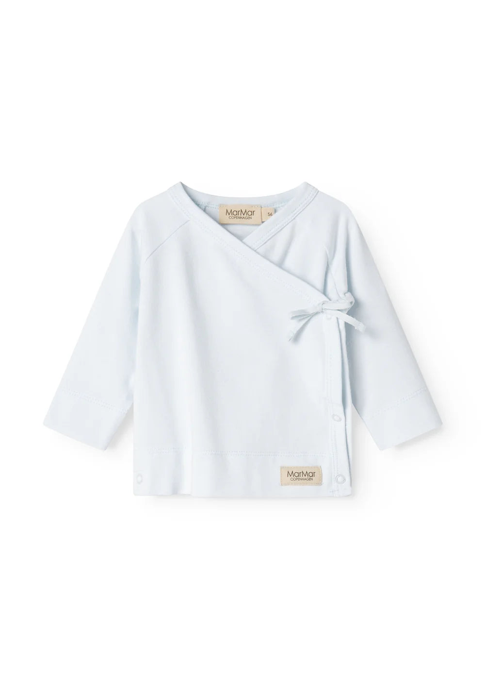 Overslag vestje Tut Wrap LS - biologisch katoen en modal - MarMar Copenhagen - productfoto - afbeelding 4