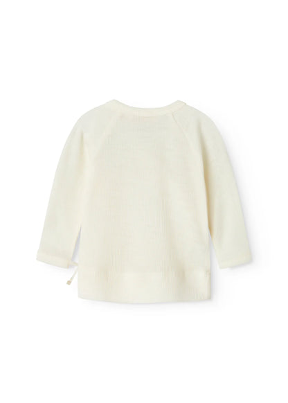 Overslag vestje - Tut Wrap LS Wool Rib - 100% merinowol - MarMar Copenhagen