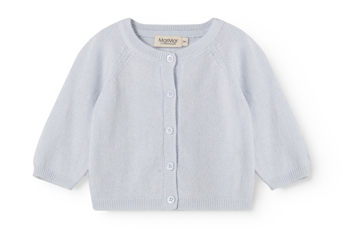 Cashmere vest – Tamla – Light Blue Melange – 100% cashmere – MarMar Copenhagen