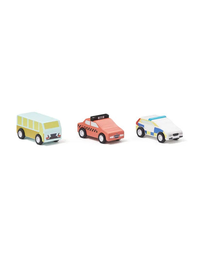 Pull Back Cars - 3-piece Set - Cars - Kid's Concept