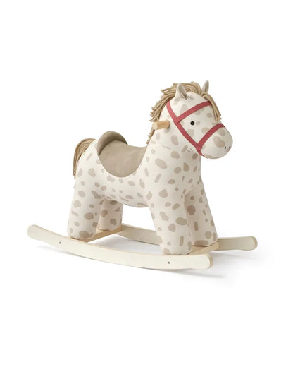 Hobbelpaard Dotty Aiden - Rocking Horse - Beige/White - Kid's Concept