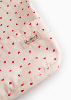 Lätzchen mit langen Ärmeln - Apron LS - Baumwolle - Happy Hearts/Herzen - MarMar Copenhagen