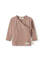 Overslag vestje - Tut Wrap LS Wool Pointelle - 100% merinowol - MarMar Copenhagen - productfoto