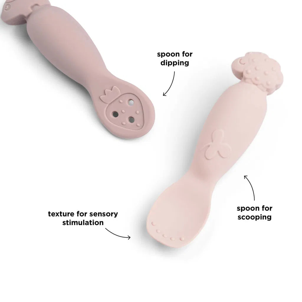 Learning spoon set - Tiny farm - Powder - Done by Deer
