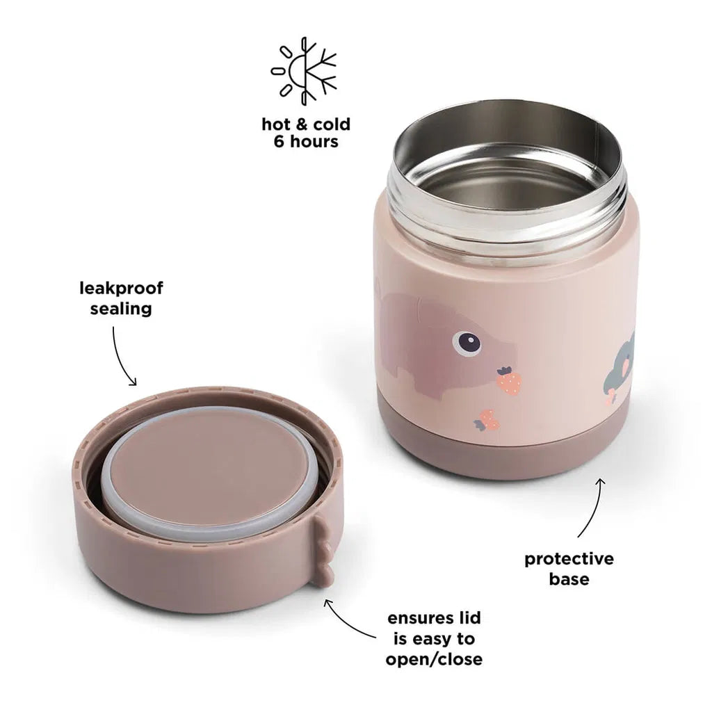 Thermo insulated food jar - Tiny farm - Powder - 300 ml - Done by Deer