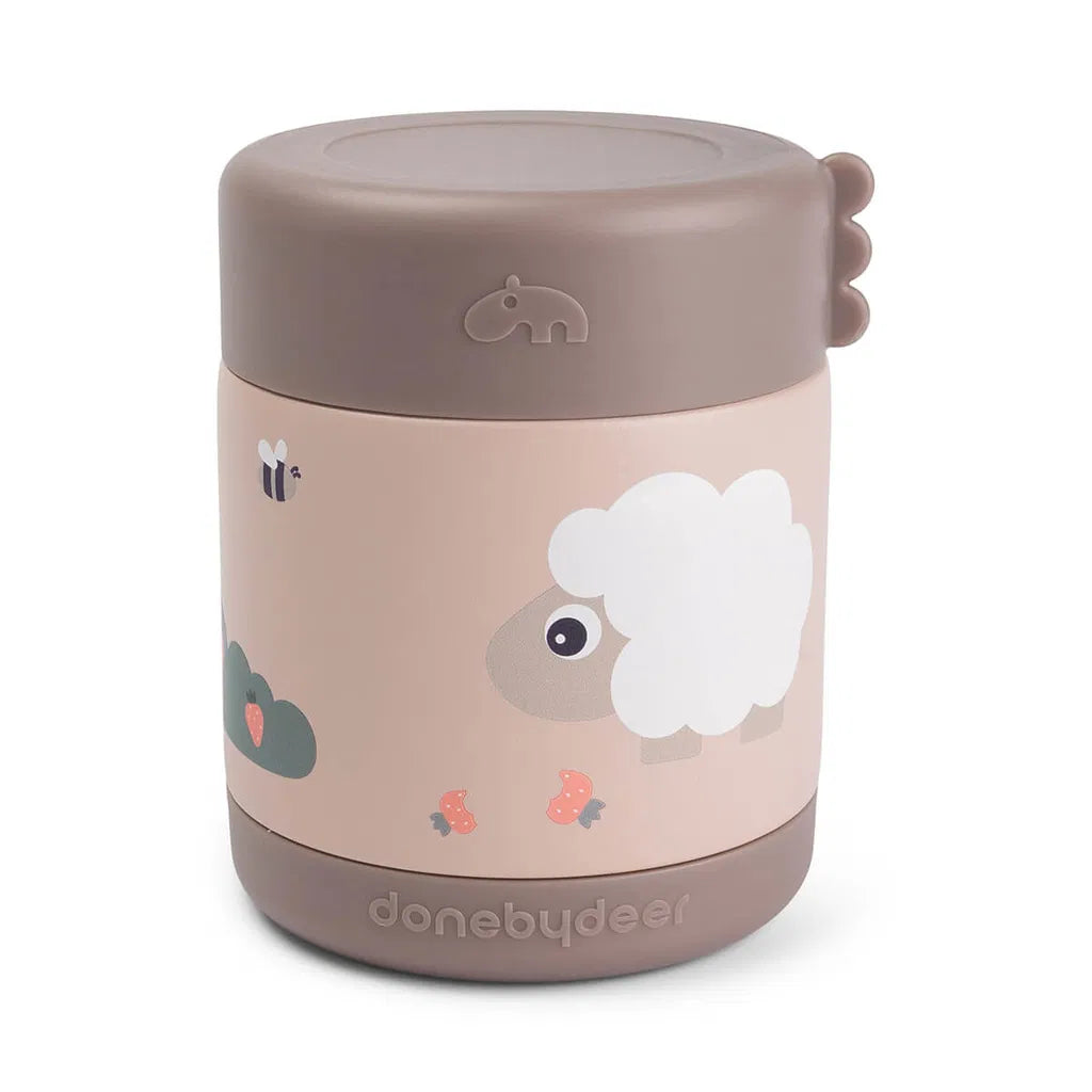 Thermo insulated food jar - Tiny farm - Powder - 300 ml - Done by Deer