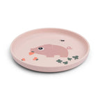 Anti slip bordje - Foodie plate - Tiny farm - Powder - Done by Deer - productfoto - afbeelding 4