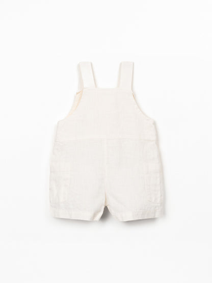 Linen jumpsuit with adjustable straps - 100% linen - Play Up