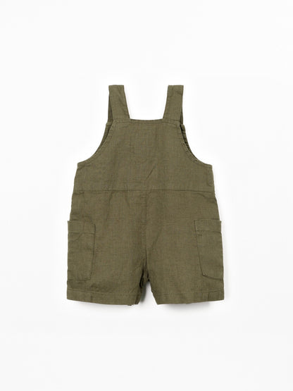 Linen jumpsuit with adjustable straps - 100% linen - Play Up