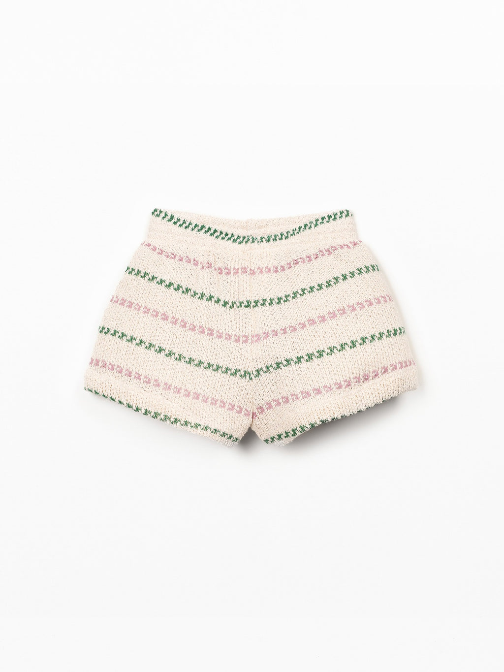 Short met streepjes - Gerecycled katoen - Playup - achterkan
