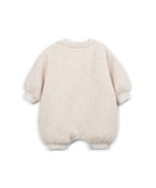 Fleece jumpsuit with cloud print - Baggy fit - Cotton blend - Sketches - Play Up