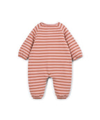 Gestreifter Jersey-Strampler - Baumwollmischung - Tapestry - Play Up