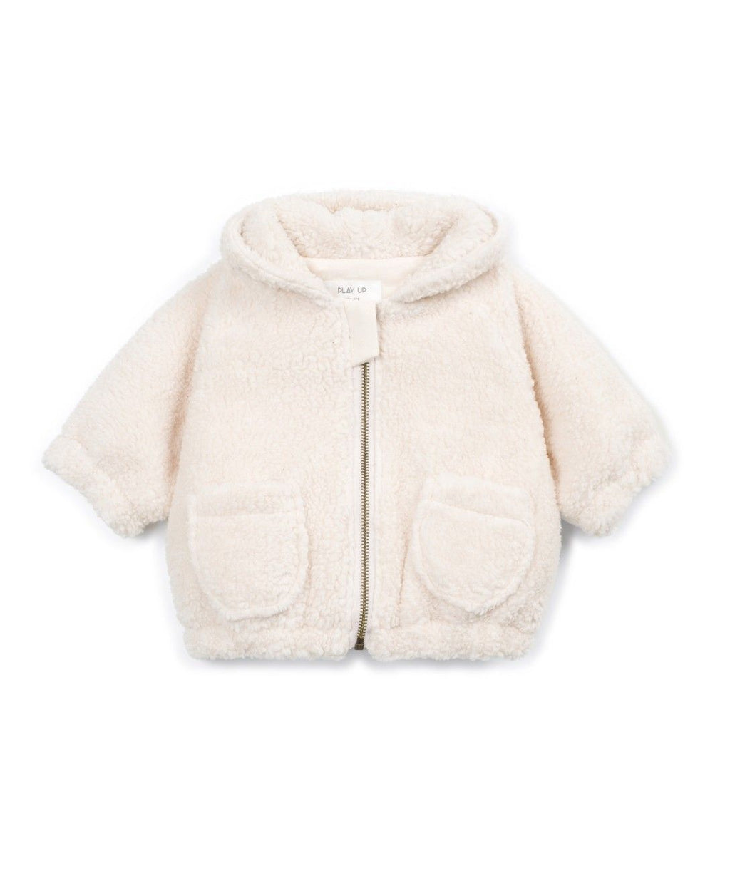 Teddy Babyjacke - Bio-Baumwolle - Sketches - Play Up