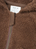 Teddy babyjasje - Biologisch katoen - Bruin - Play Up
