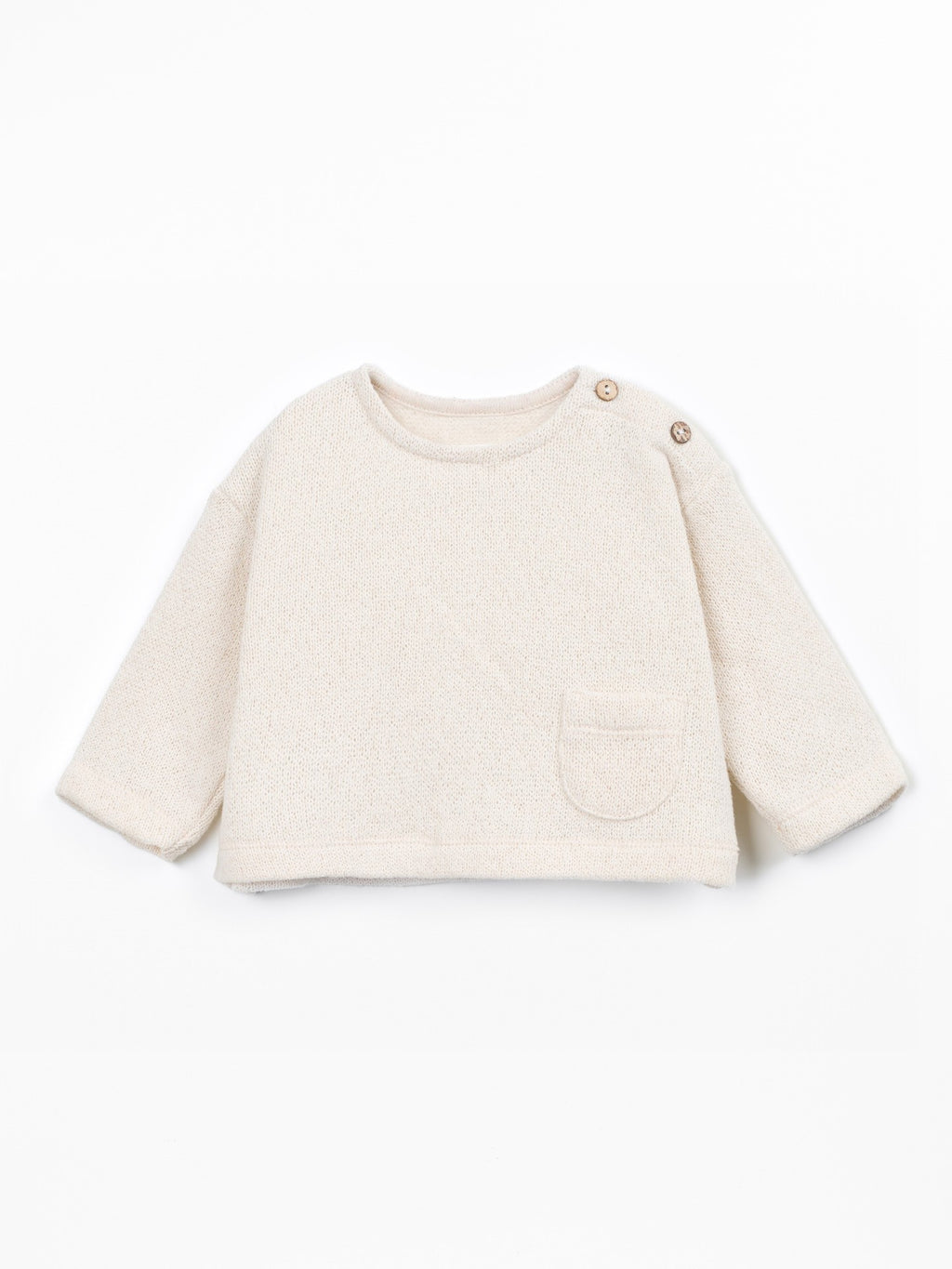 Jersey sweater - Tufting - Cotton & recycled cotton - Play Up
