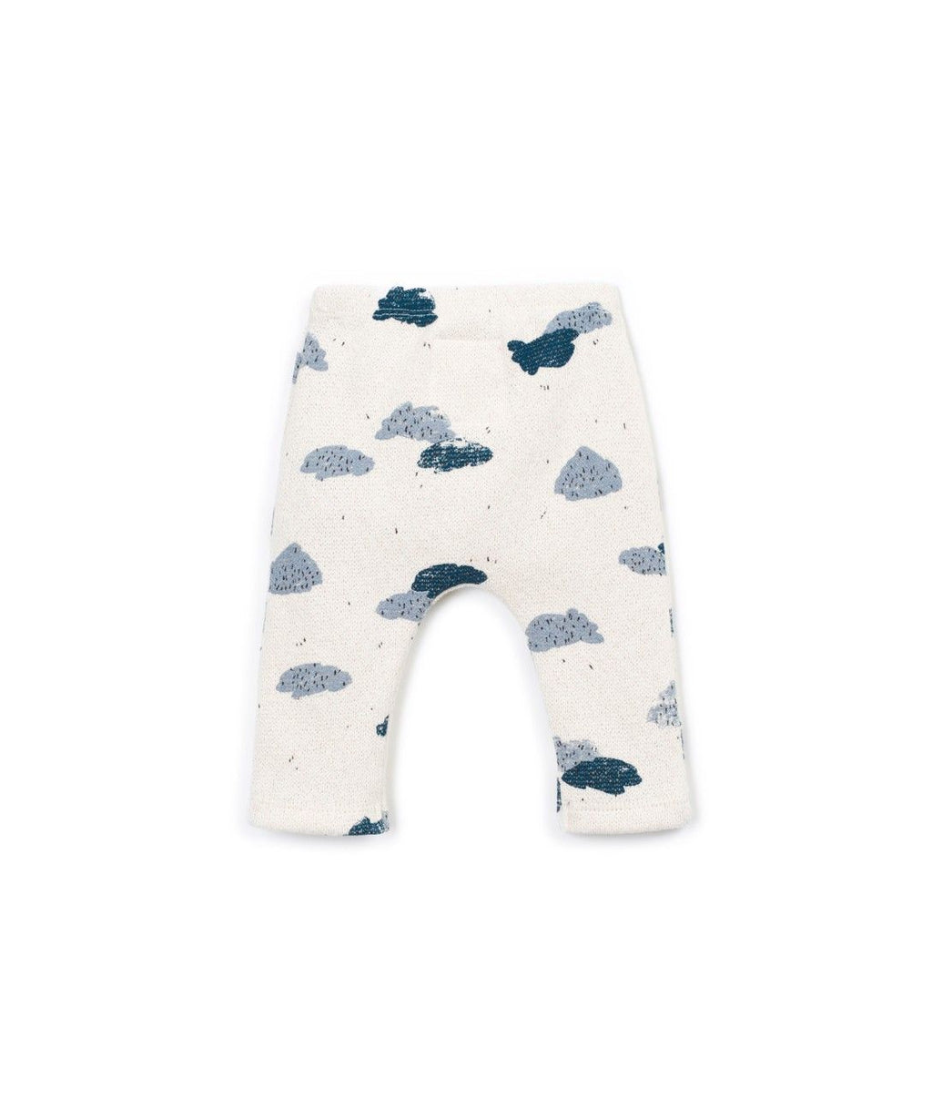Babylegging Cloud Print – Katoen & gerecycled katoen – Play Up