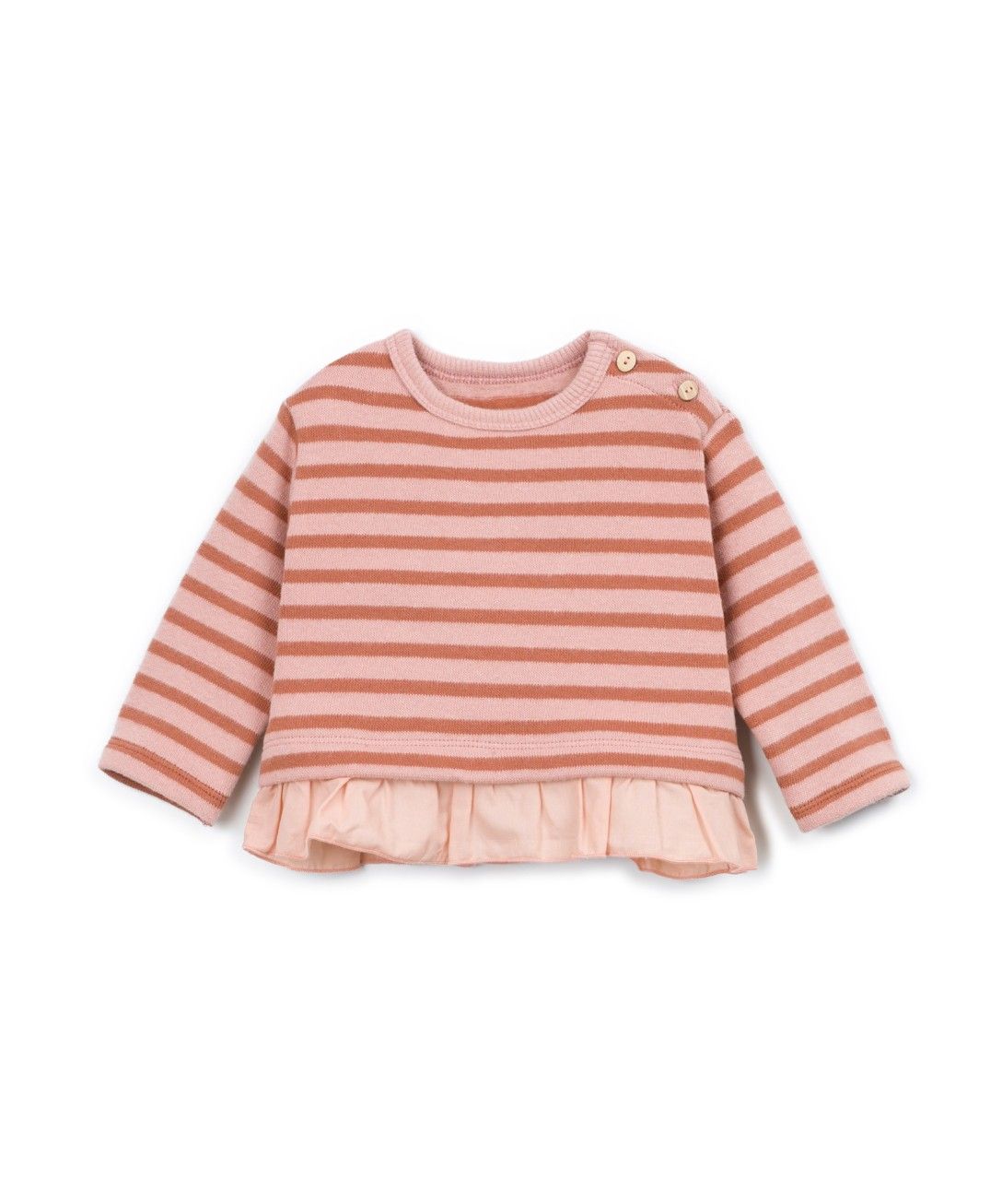 Gestreepte sweater Tapestry – Katoen & gerecycled katoen – Play Up
