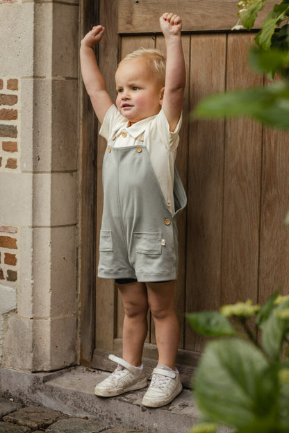 UAUA - Overall shorts - Dungarees - 100% pima cotton