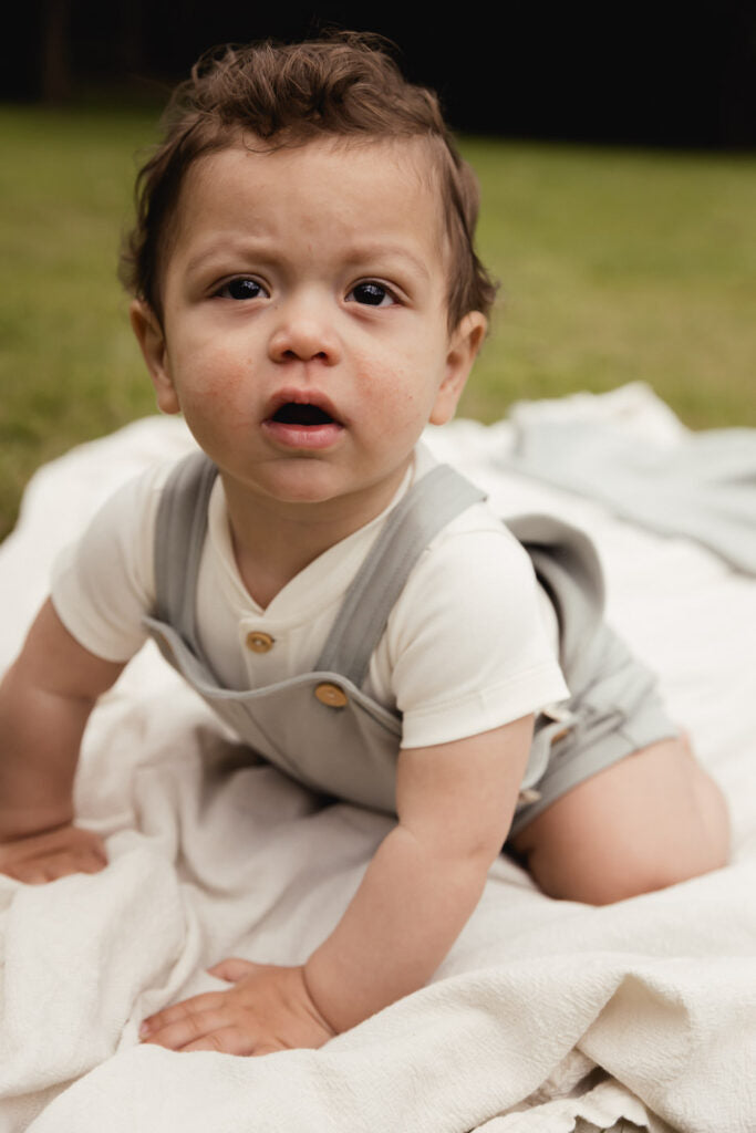 UAUA - Overall shorts - Dungarees - 100% pima cotton