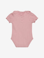 Pointelle romper met kraagje - Korte mouw - Katoen - Body LS Pointelle - En Fant - voorkant - afbeelding 4