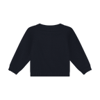 Gebreid vest met borduursels - GOTS biologisch katoen - Parisian Night - En Fant