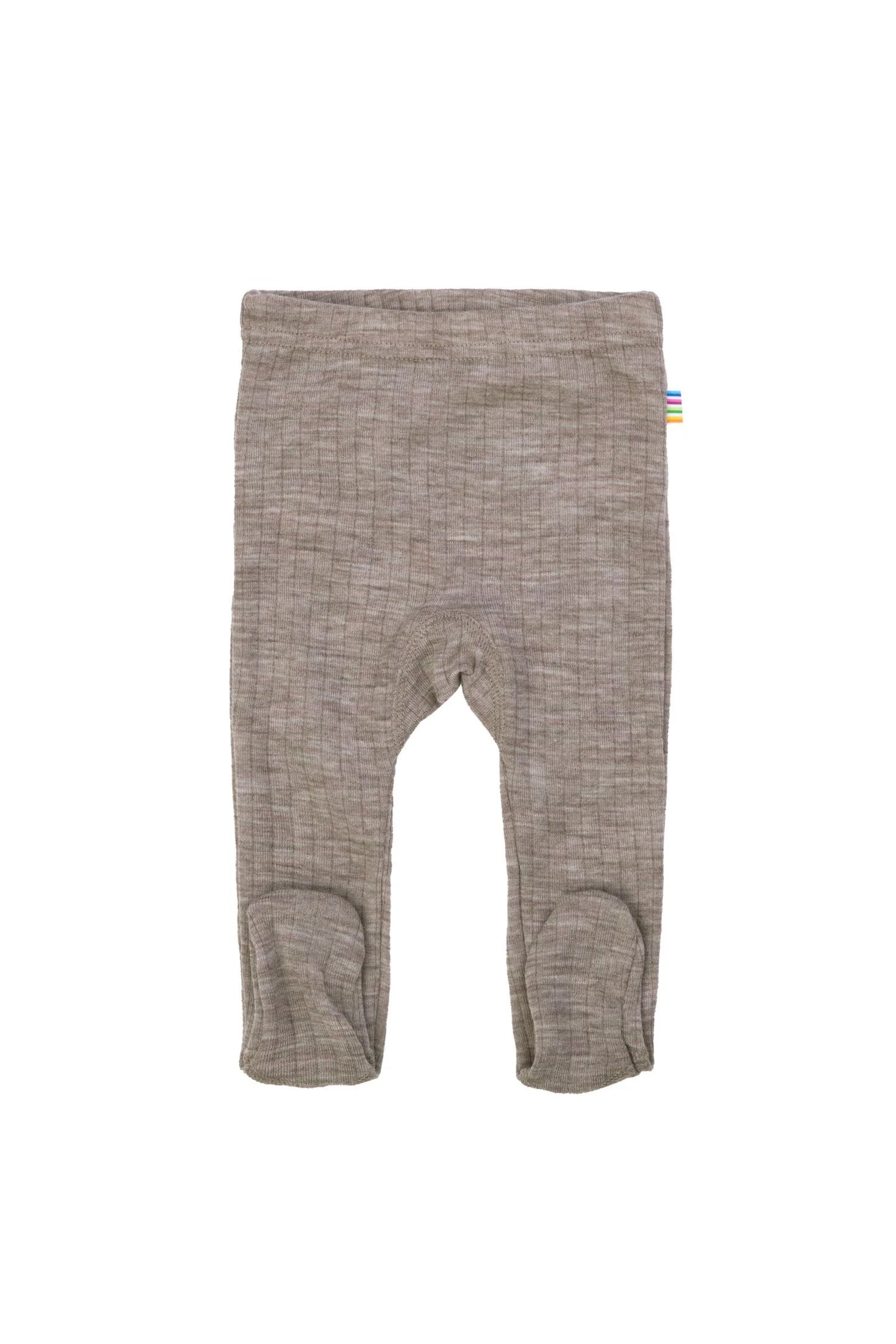 Baby pants with feet - 100% merino wool - Joha