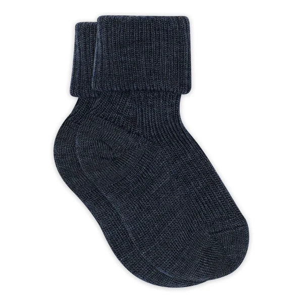 Wool Rib Baby Socks – Geribde babysokken - Merino wol – MP Denmark