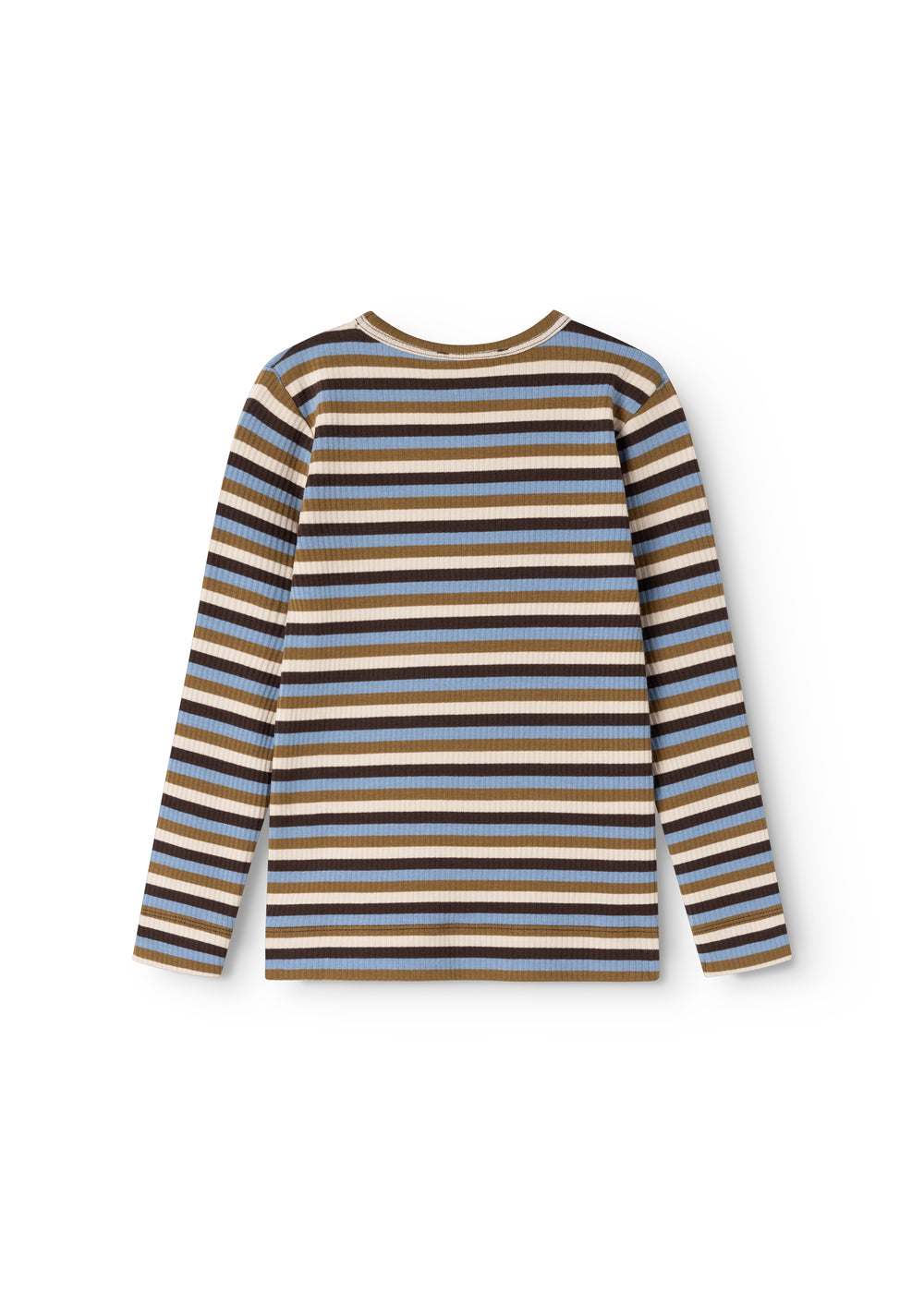 Plain Tee LS - Long sleeve top - Blue Heaven Stripe – Organic cotton & modal – MarMar Copenhagen