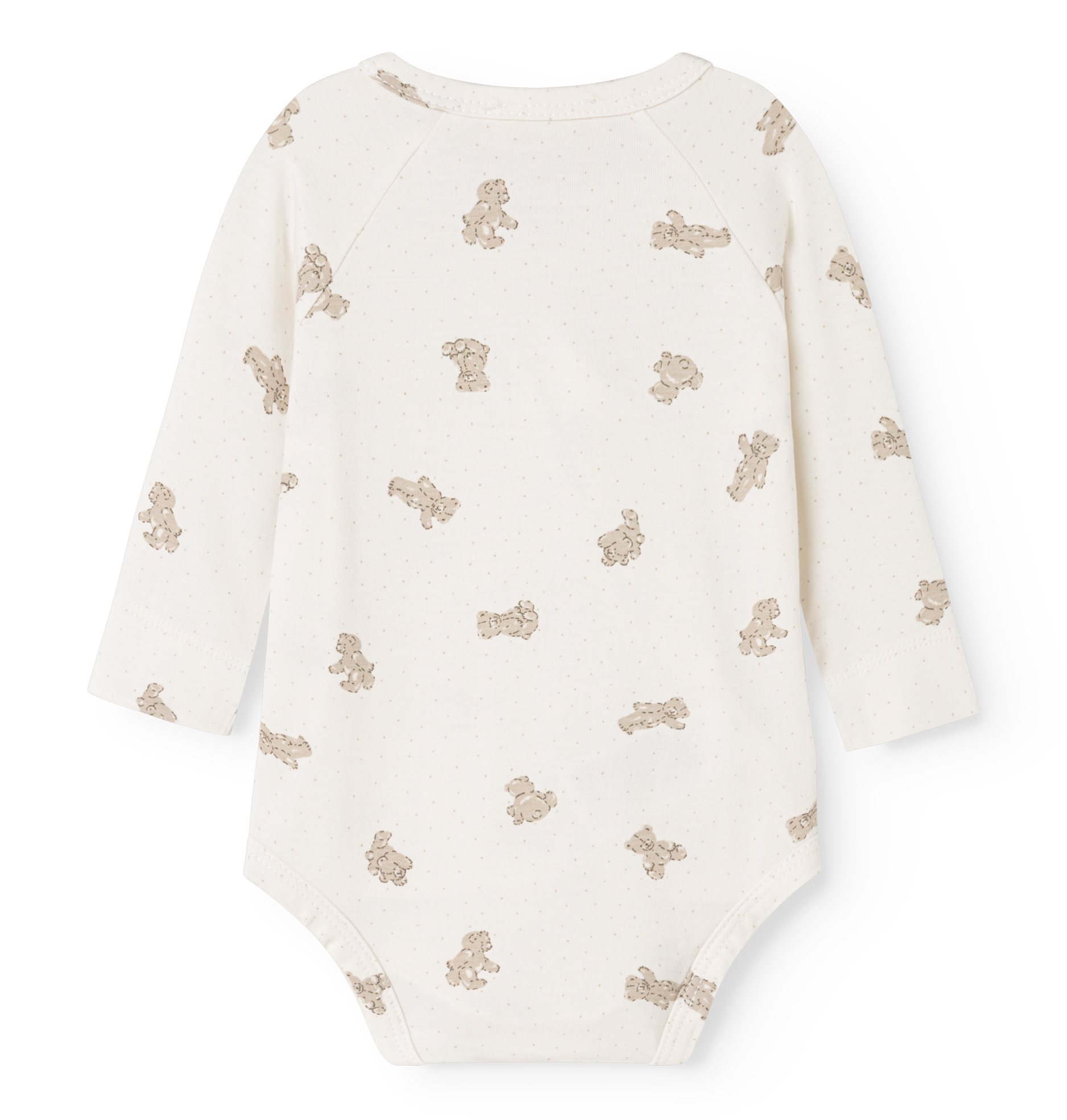 Overslagromper Belita – print Teddybears – modal & biologisch katoen – MarMar Copenhagen
