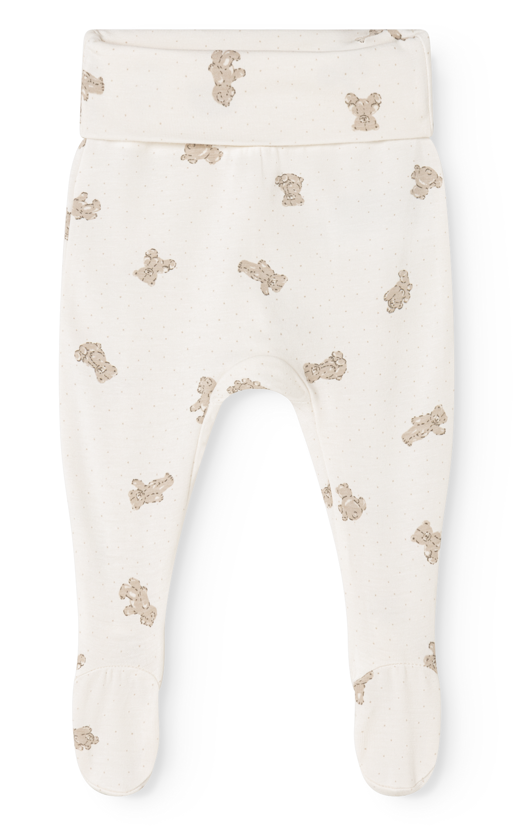 Babybroekje met voetjes - Pixa – Teddybears – Modal & biologisch katoen – MarMar Copenhagen
