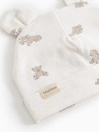 Babymutsje Aiko Ear – Teddybears – Modal & biologisch katoen – MarMar Copenhagen
