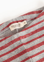 Lisa Cherry Stripe – Leggings – Modal Fine Rib – MarMar Copenhagen
