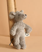 Baby knuffel - Muis klein - Animal Baby Mouse - Biologisch katoen/Wol - Grijs - Senger Naturwelt