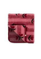 Thumbled Light Deken – Cherry Pattern – 100% Wol – Alwero