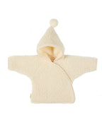 Merino wool jacket - Snugglejacket - Milk - BINIBAMBA