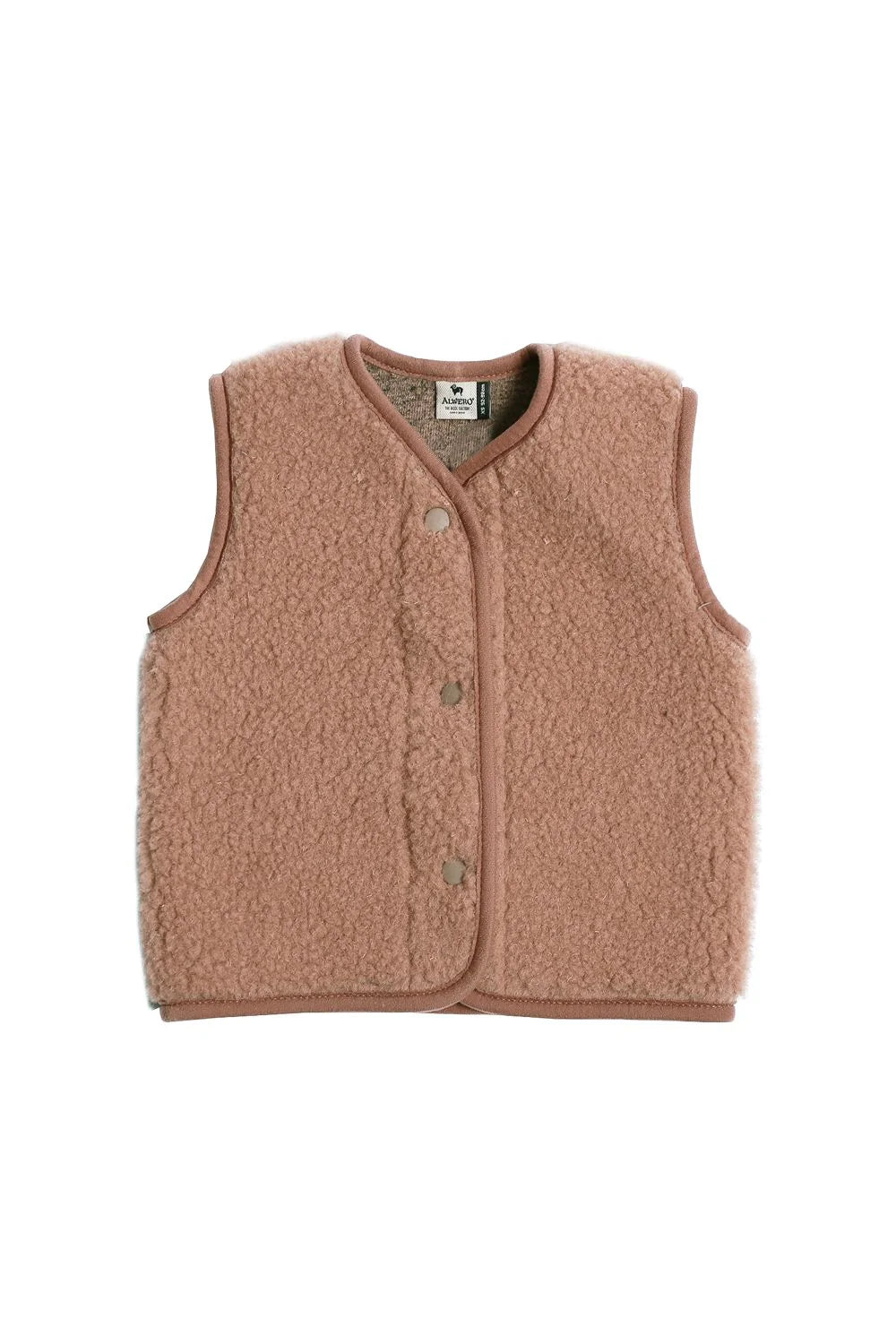 Body warmer Tyb light junior - 100% Wool - Alwero