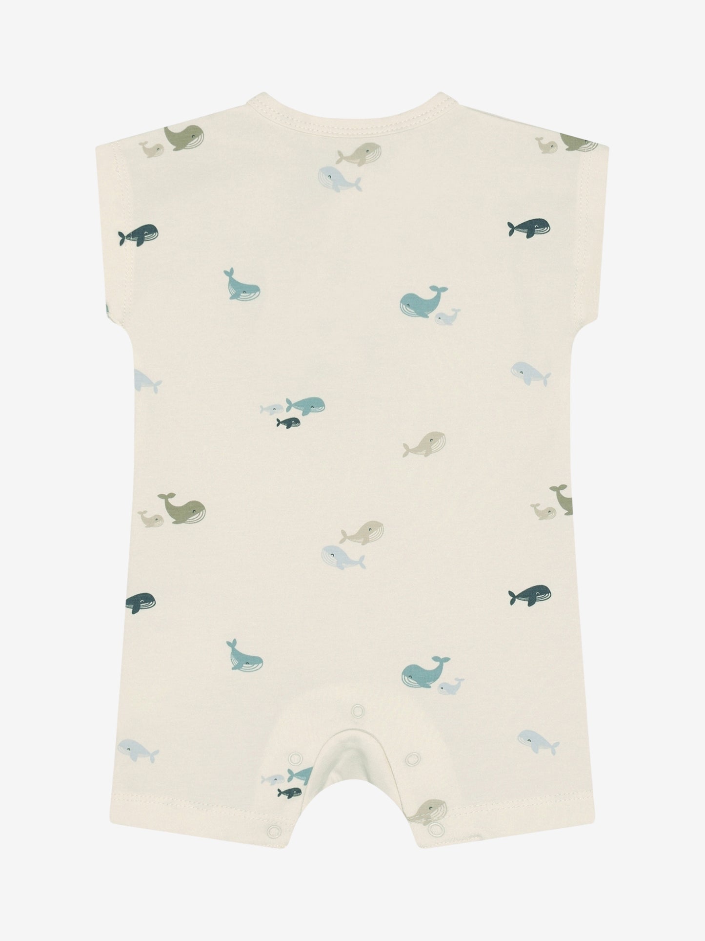 Summer outfit - Jumpsuit - Blue/Whales - Fixoni