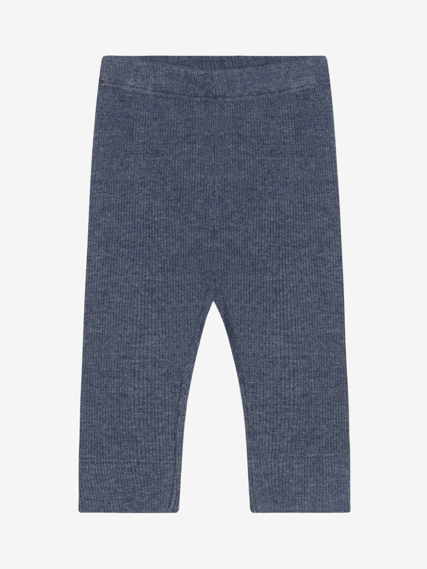 Leggings - Modal/Cotton - Dark Blue/Vintage Indigo Melange - Fixoni
