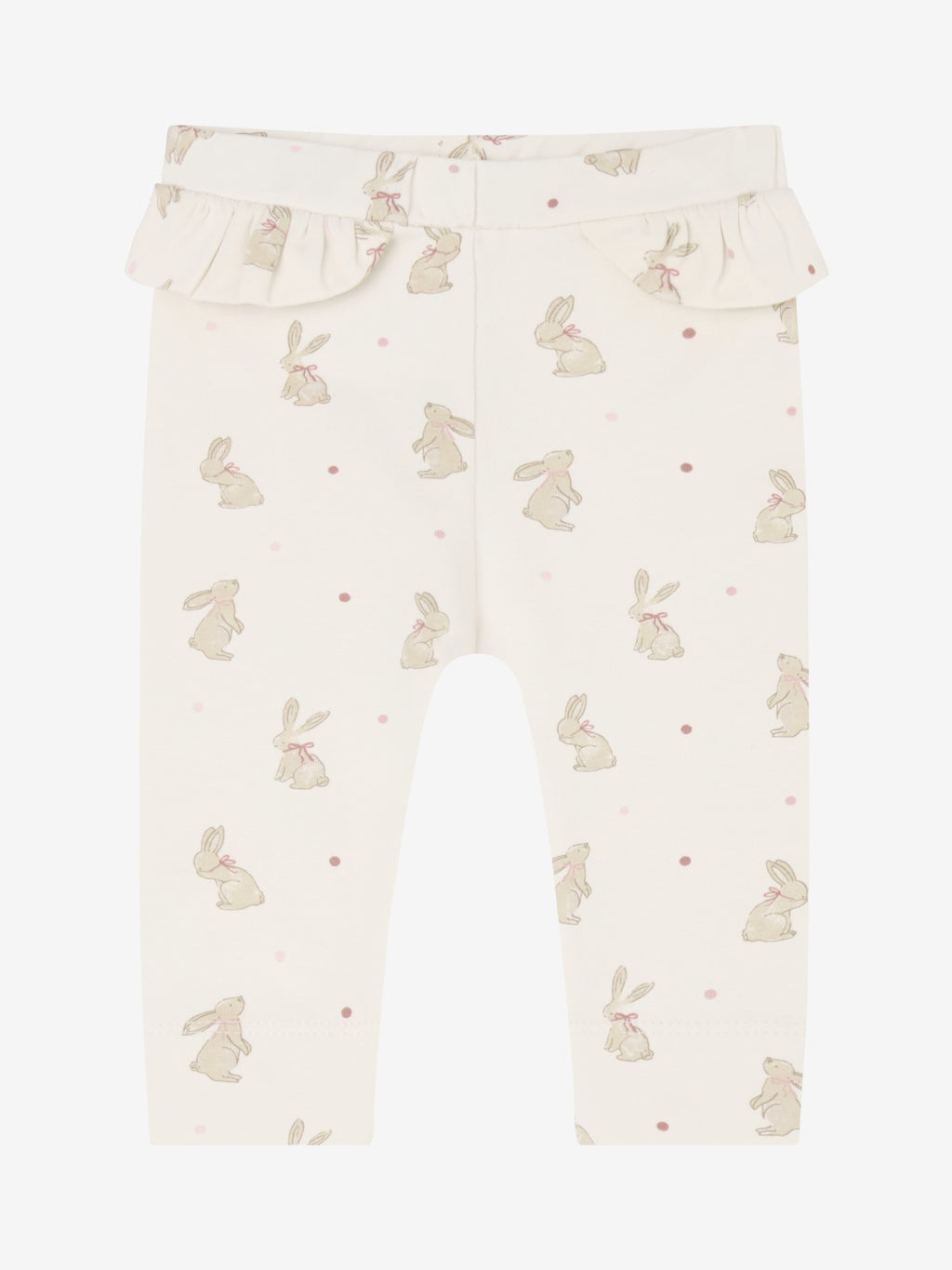 Leggings mit Hasenprint – Pale Lilac – Bio-Baumwolle – Fixoni