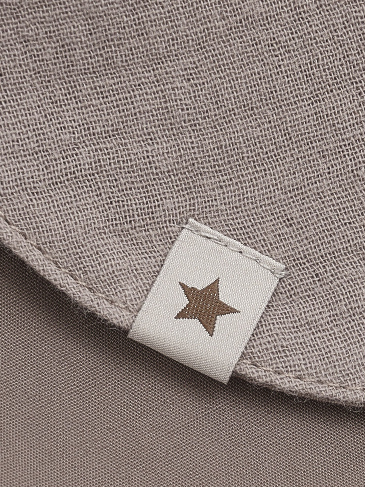 Baby Sun Hat - Organic Cotton/Muslin - Brown/Moon Rock - Huttelihut