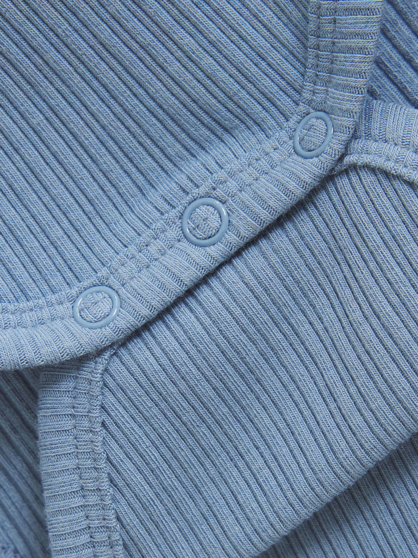 Short sleeve romper - Cotton & Modal mix - Windward Blue - Body SS Rib - Huttelihut